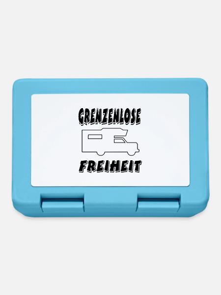 Camping - Brotdose - Saphirblau