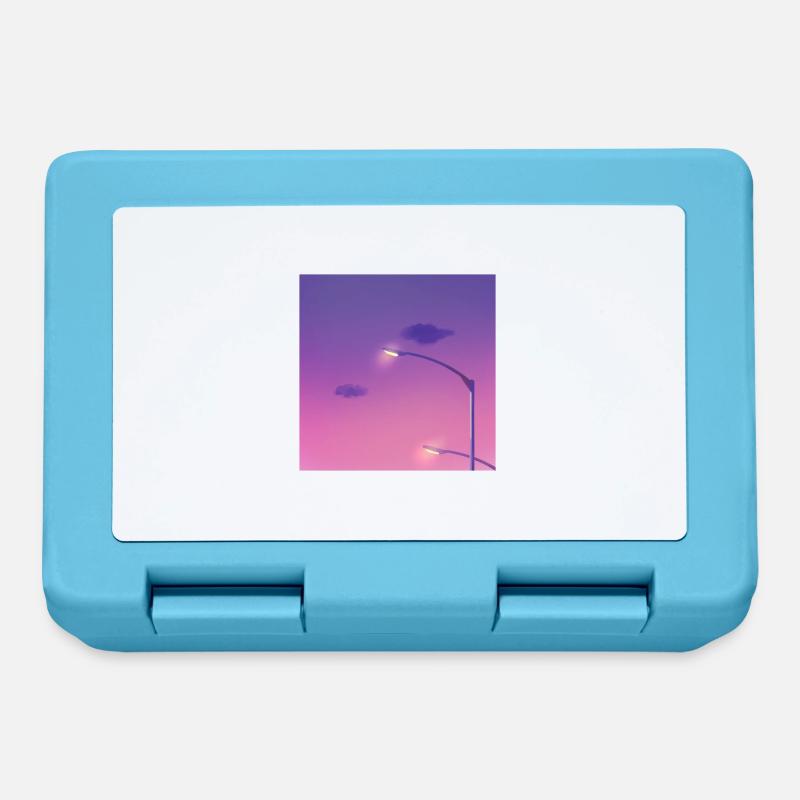 chill light - Boîte à goûter - bleu saphir
