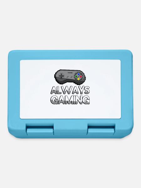 ALWAYS GAMING + SNES Controller - Gaming - Brotdose - Saphirblau