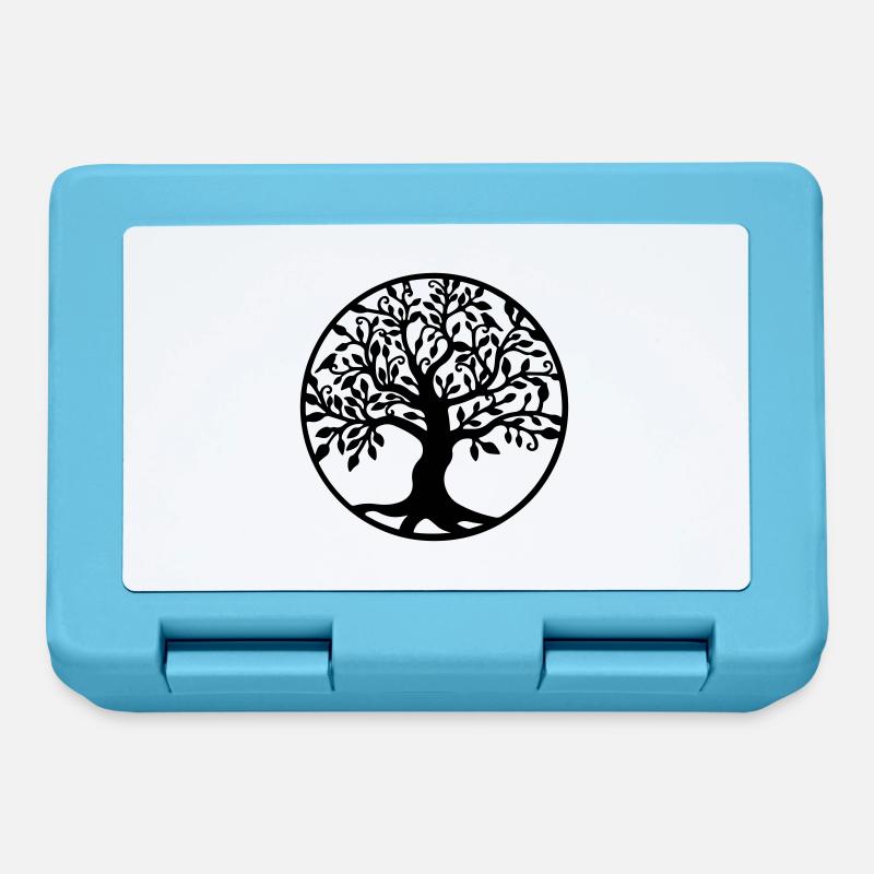 Arbre de Vie - Boîte à goûter - bleu saphir