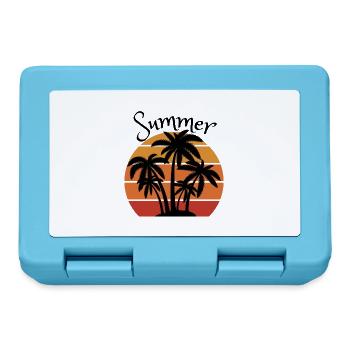 Summer - Boîte à goûter - bleu saphir - Devant