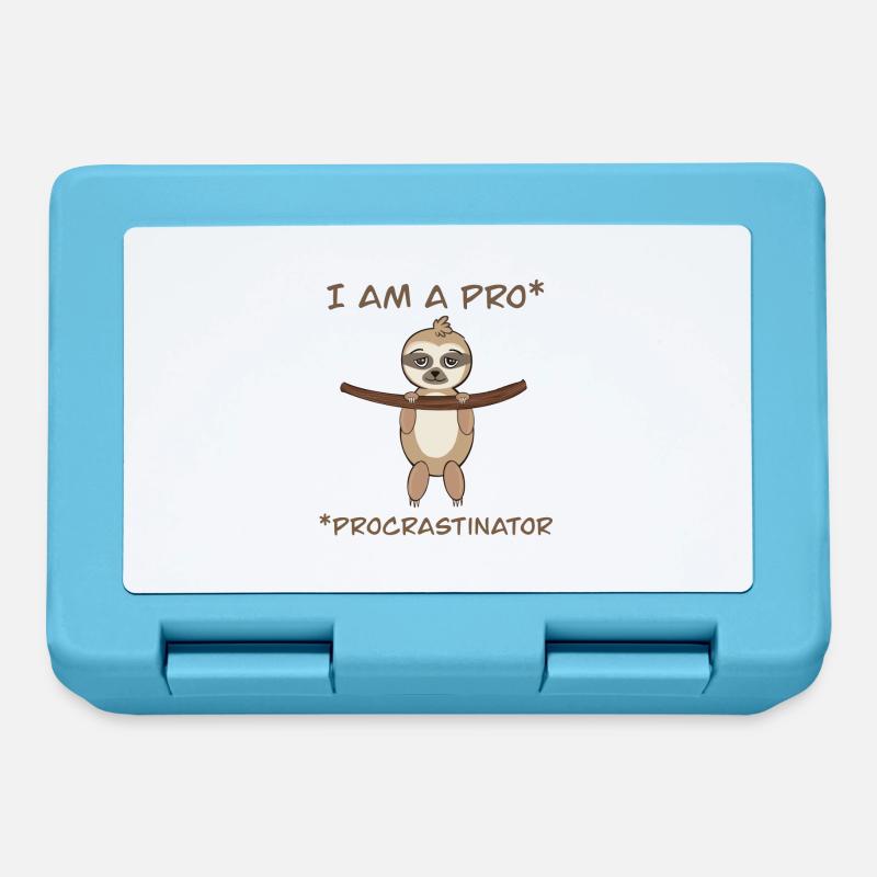 Prokrastinator - Brotdose - Saphirblau
