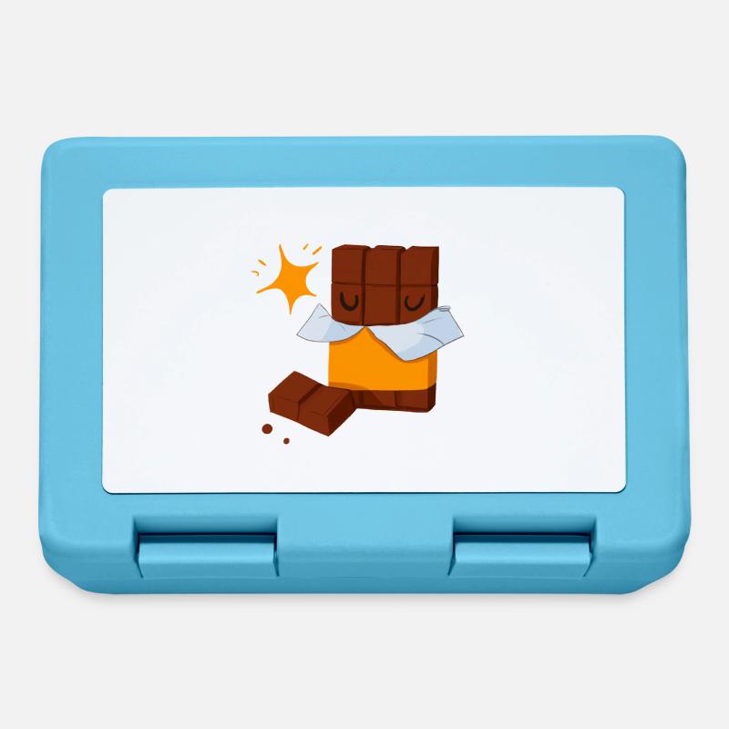 Tablette de chocolat dodo - Boîte à goûter - bleu saphir