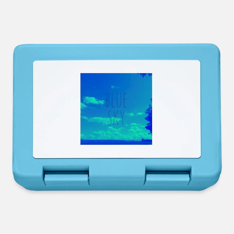Blue sky - Brotdose - Saphirblau