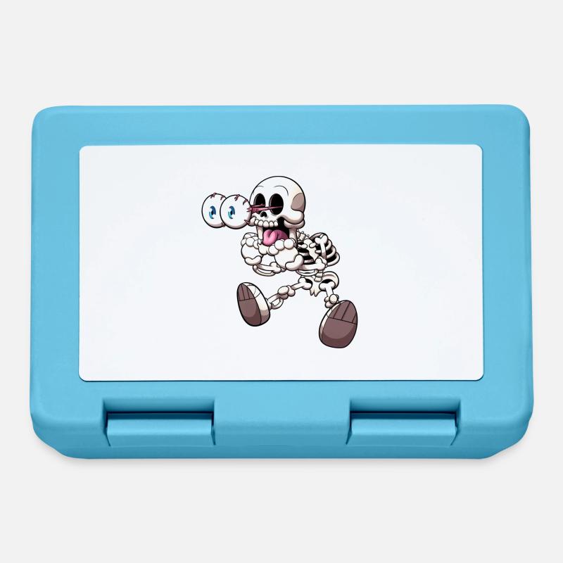 Starterled Skeleton | - Lunchbox - sapphire blue