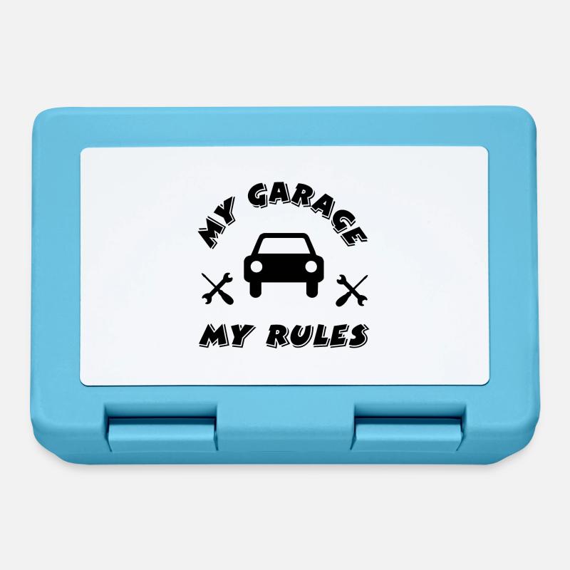 Garage - Lunchbox - sapphire blue