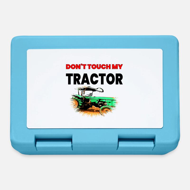 Tractor - Lunchbox - sapphire blue