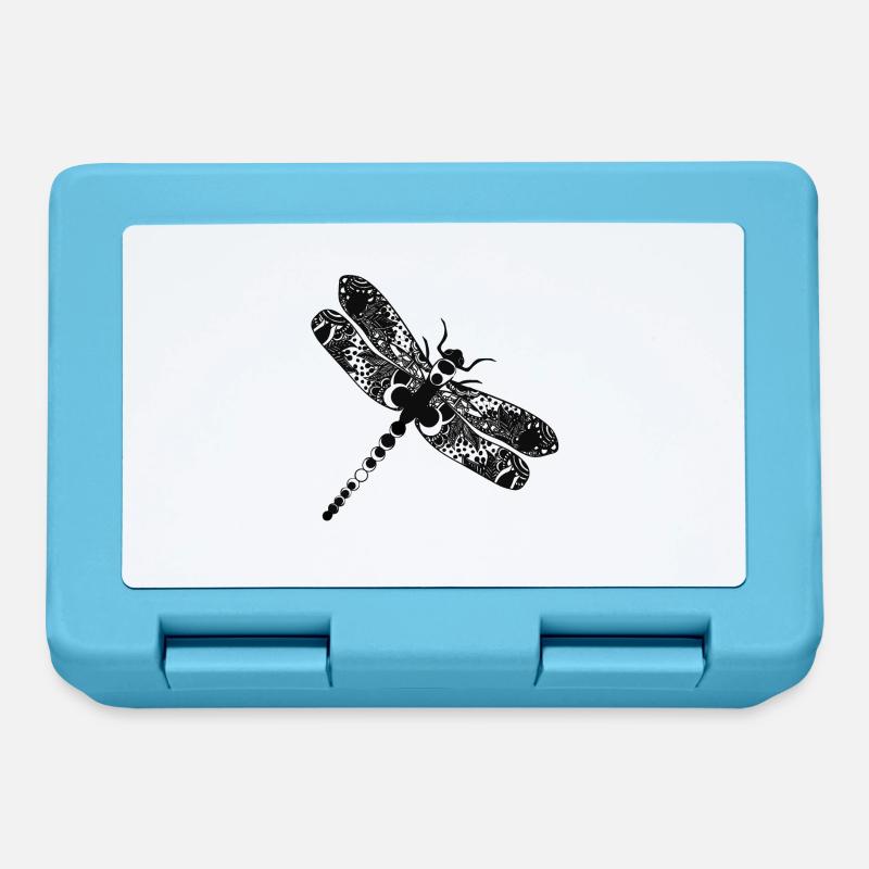 Dragon fly - Boîte à goûter - bleu saphir