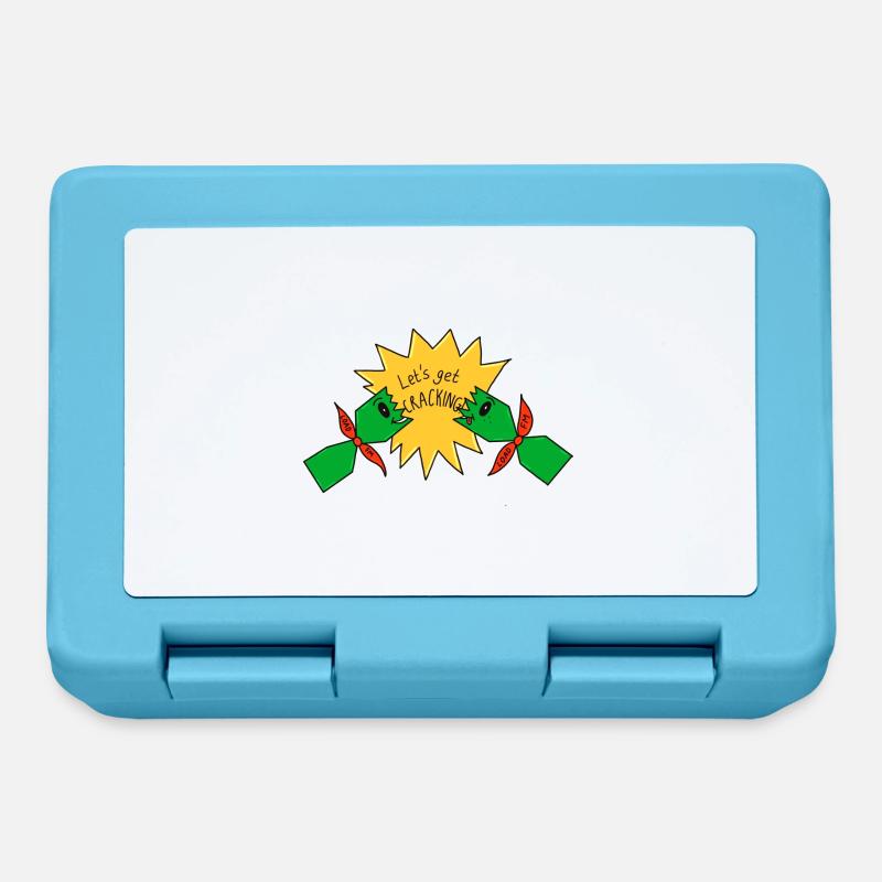 Christmas Cracker - Lunchbox - sapphire blue