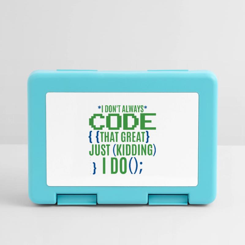 Funny Coder Programmer IT Lunchbox
