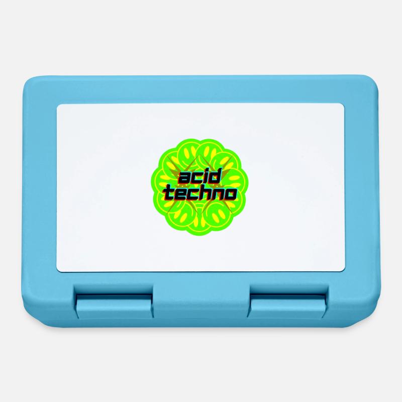 Acid Techno - Lunchbox - sapphire blue
