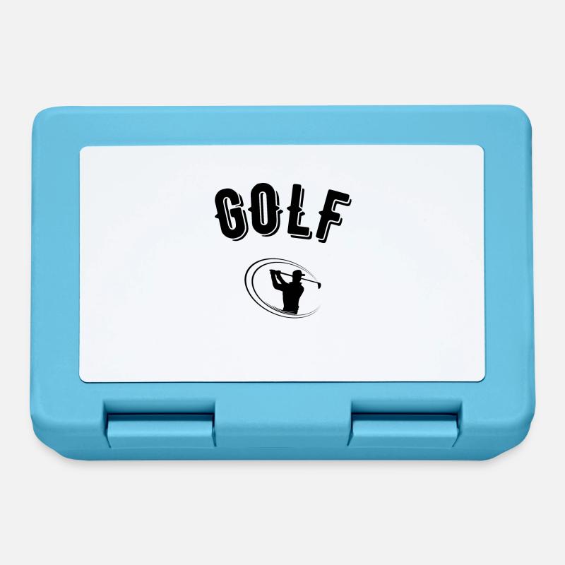 golf - Boîte à goûter - bleu saphir