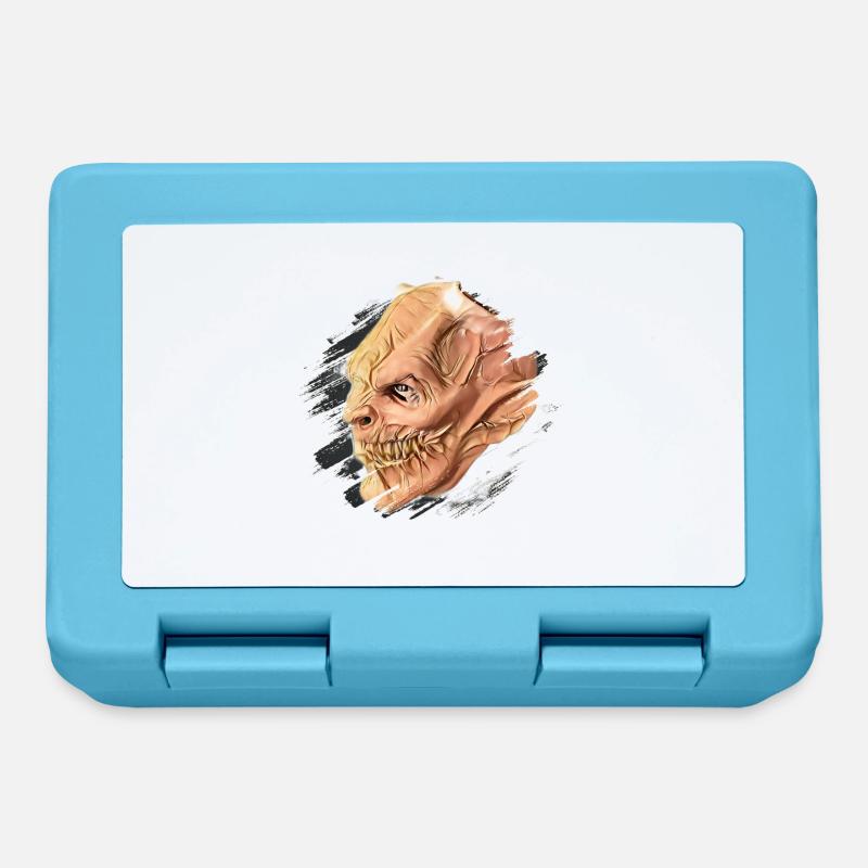 Krampus Percht Devil 2318 - Lunchbox - sapphire blue