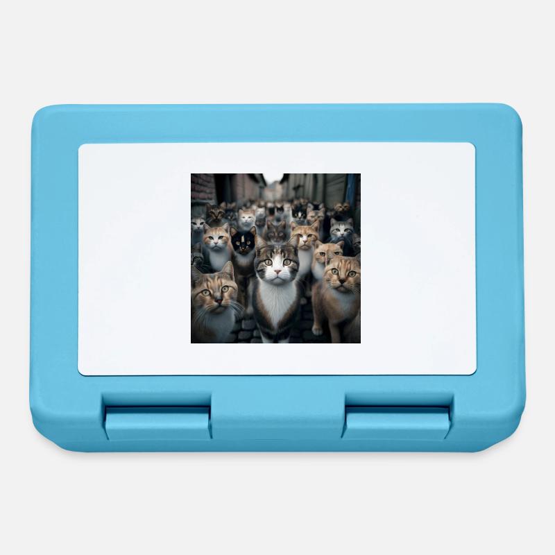 Rue Cat - Boîte à goûter - bleu saphir