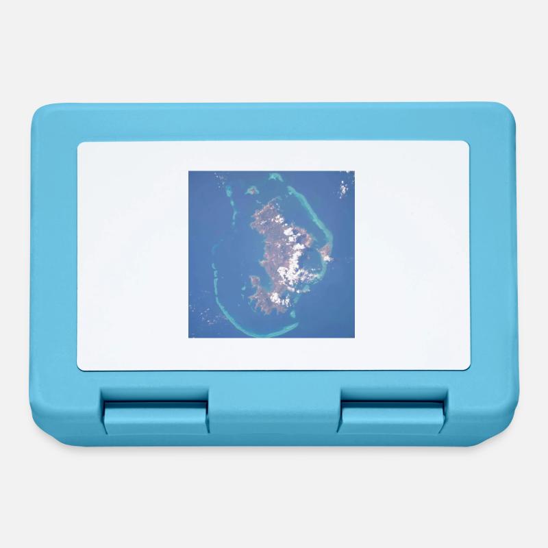 mayotte - Boîte à goûter - bleu saphir