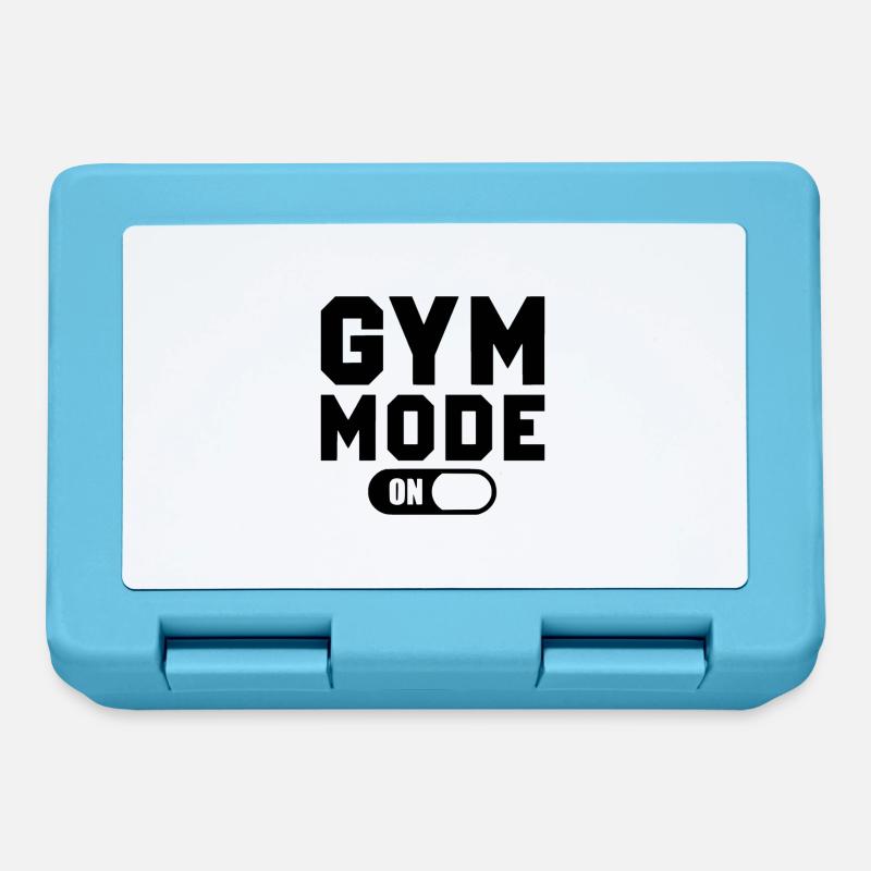 Mode Gym activé - Boîte à goûter - bleu saphir