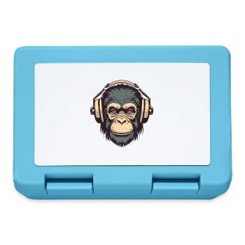 Funky Bloody Monkey - Lunchbox - sapphire blue - Front