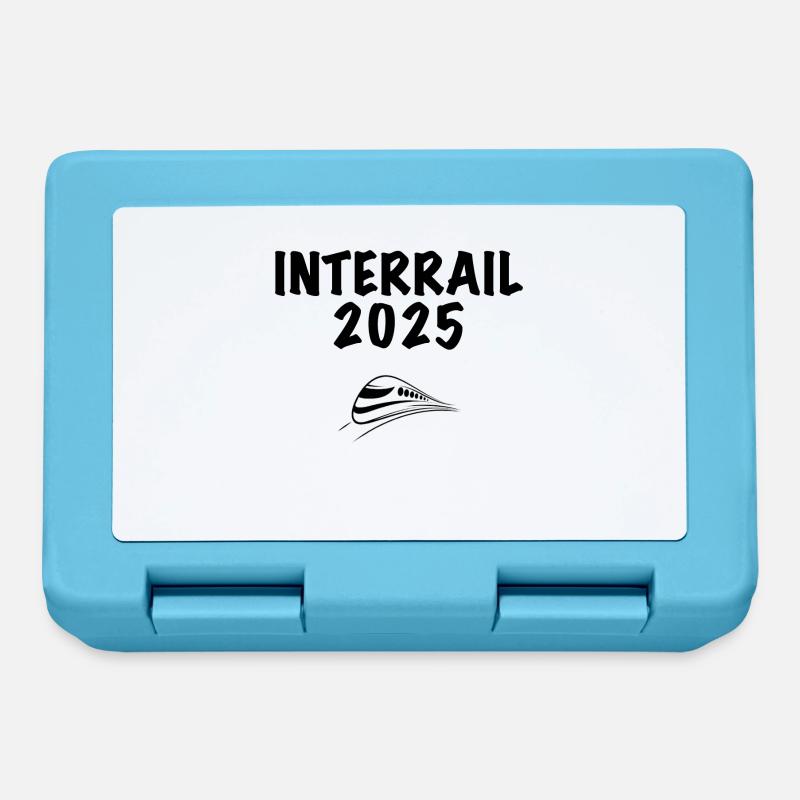 Interrail 25 - Brotdose - Saphirblau