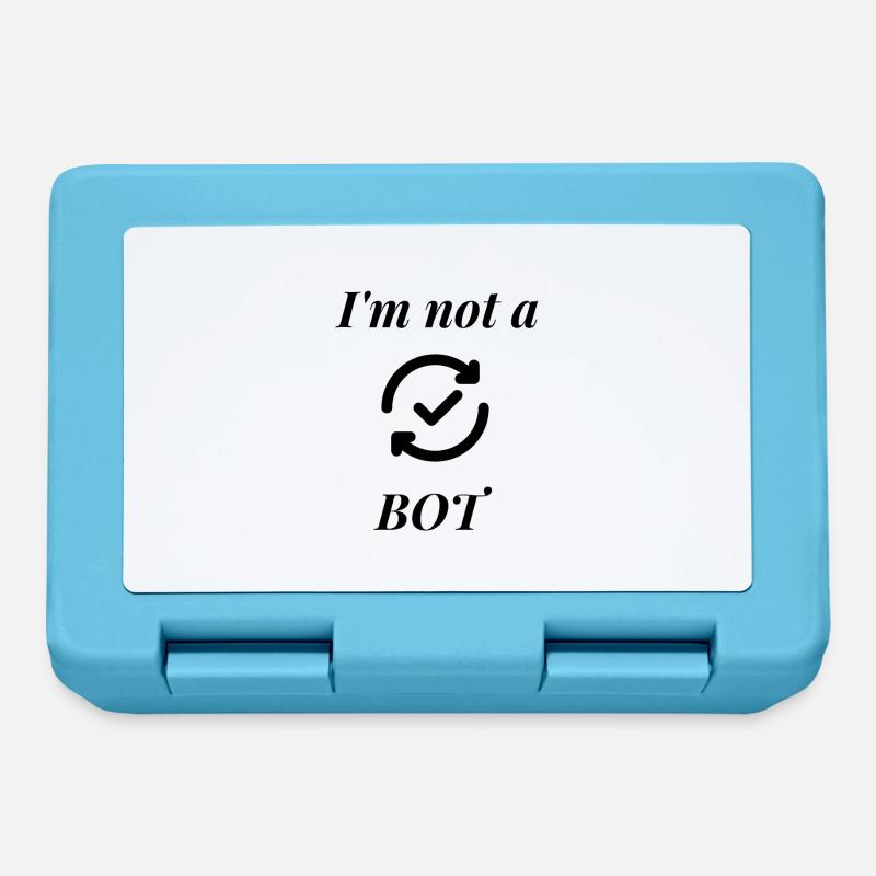 Internet-Bot - Brotdose - Saphirblau
