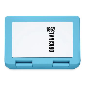 1962 Original Birthday Gift 1962 - Lunchbox - sapphire blue - Front