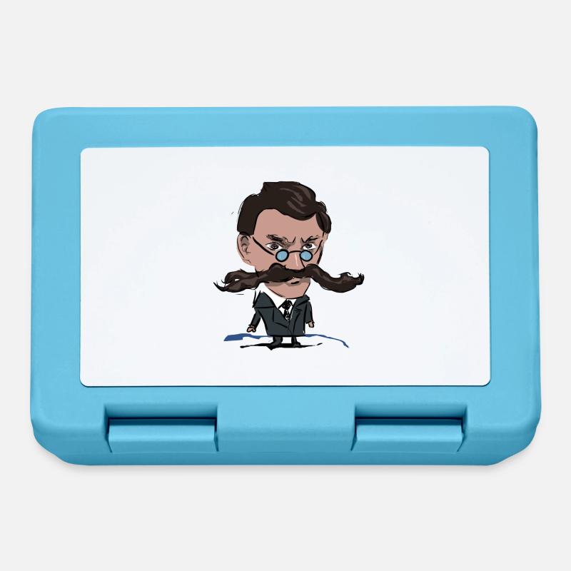 Nietzsche - Lunchbox - sapphire blue