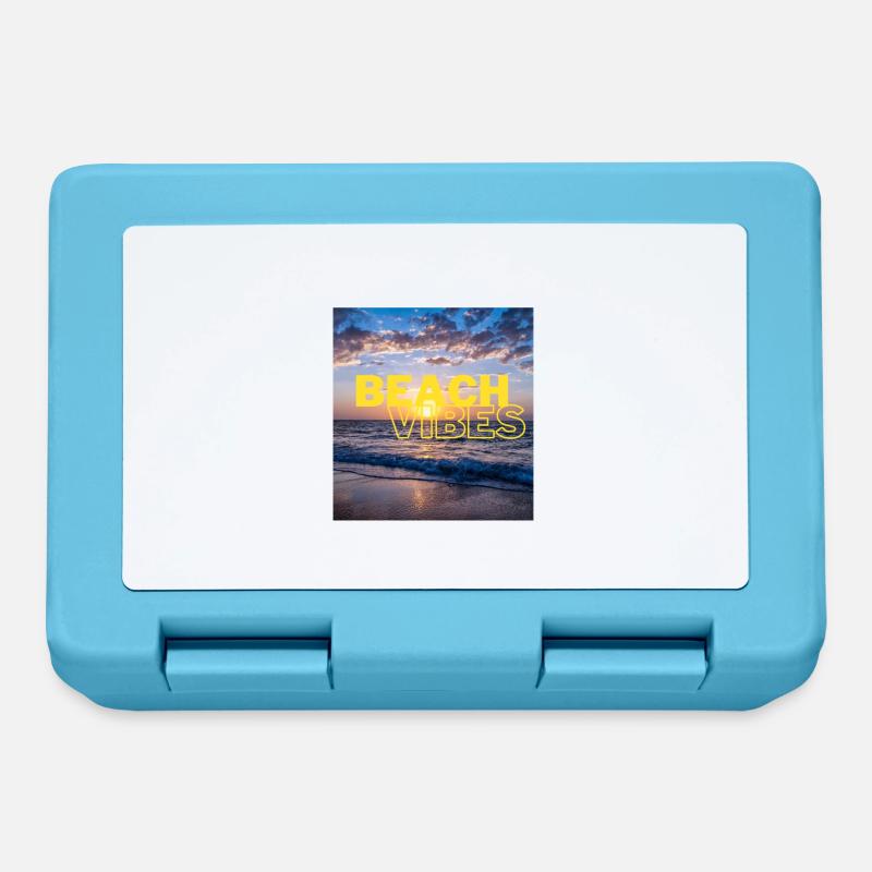 Plage 24 - Boîte à goûter - bleu saphir