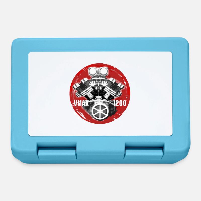 VMAX 1200 Engine Japan Style - Lunchbox - sapphire blue