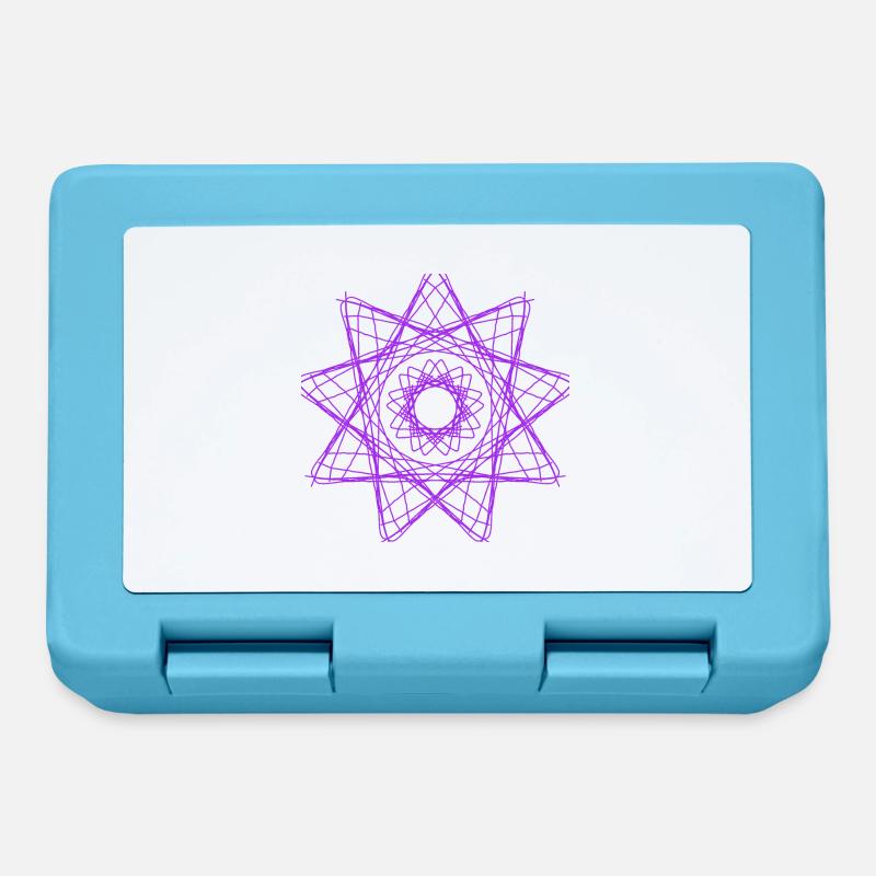 Pattern - Lunchbox - sapphire blue