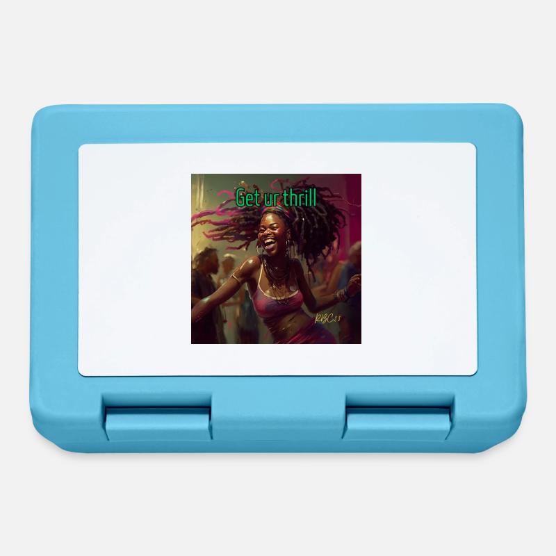 Get your thrill - Lunchbox - sapphire blue