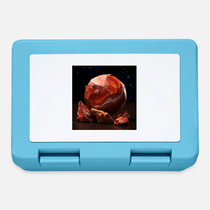 JASPE - Boîte à goûter - bleu saphir