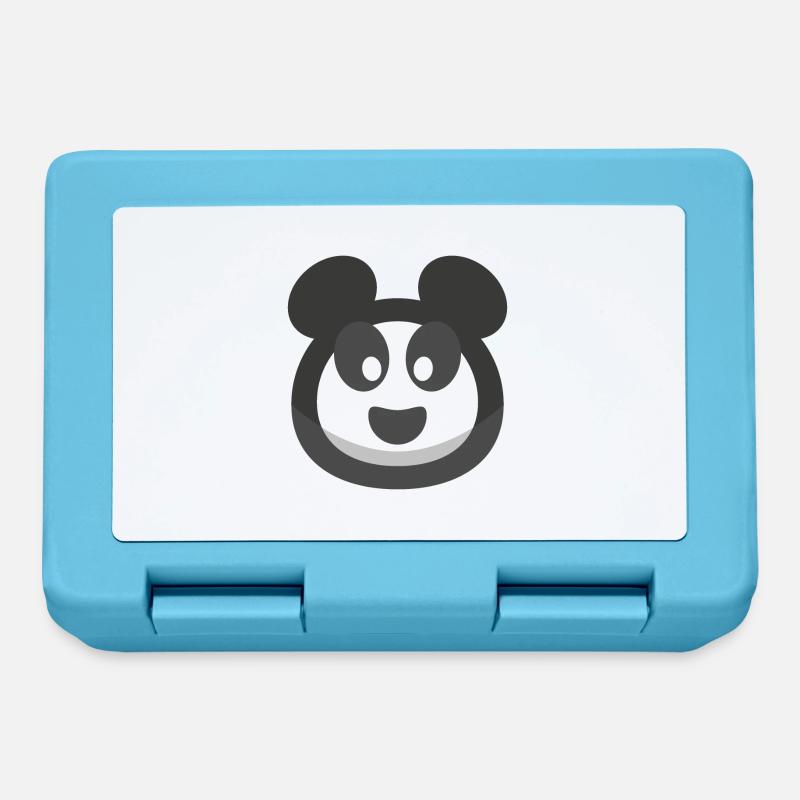 Panda (Bubble) - Brotdose - Saphirblau