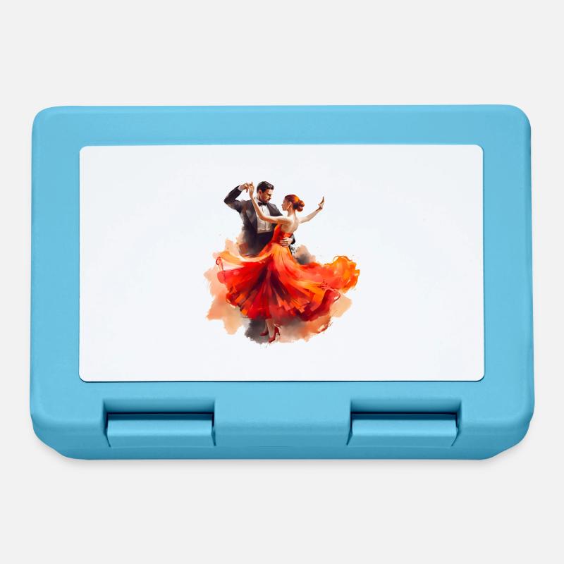 Le Paso Doble est une forme de danse impressionnante - Boîte à goûter - bleu saphir