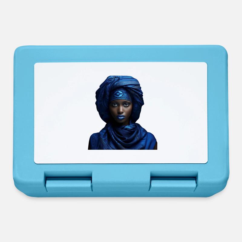 NKENTO MBUDI - Boîte à goûter - bleu saphir