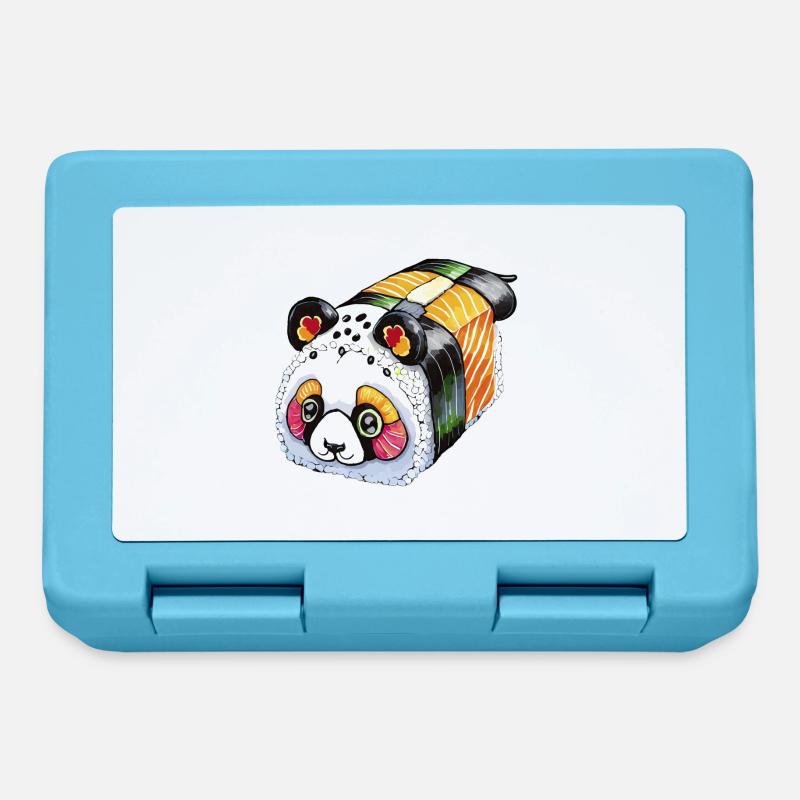 Sushi Panda - Boîte à goûter - bleu saphir