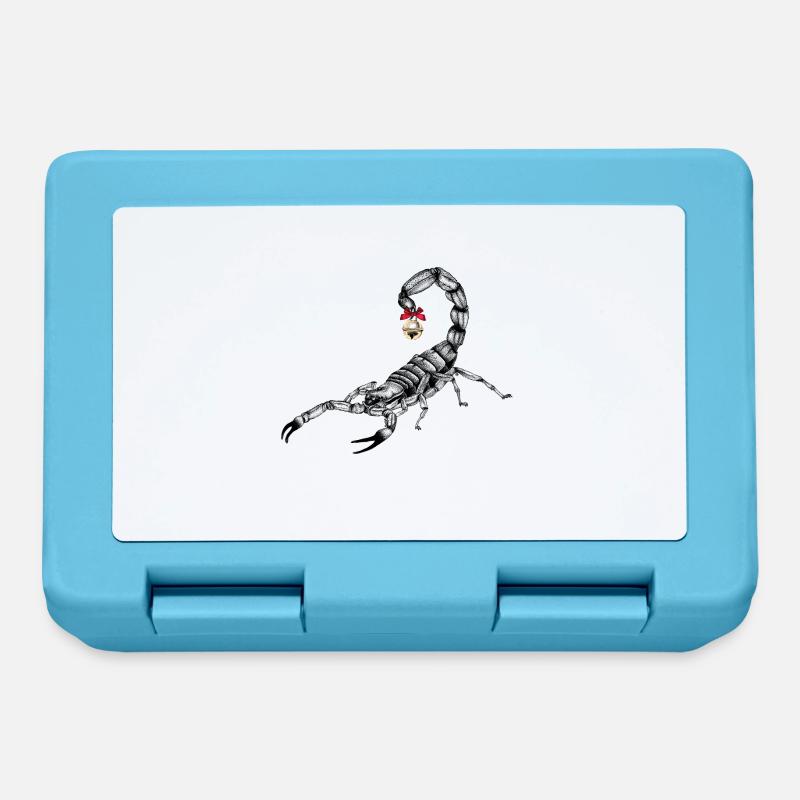 Scorpion de Noël - Boîte à goûter - bleu saphir