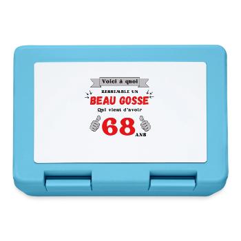 This Looks Like A Handsome 68-Year-Old Kid - Lunchbox - sapphire blue - Front