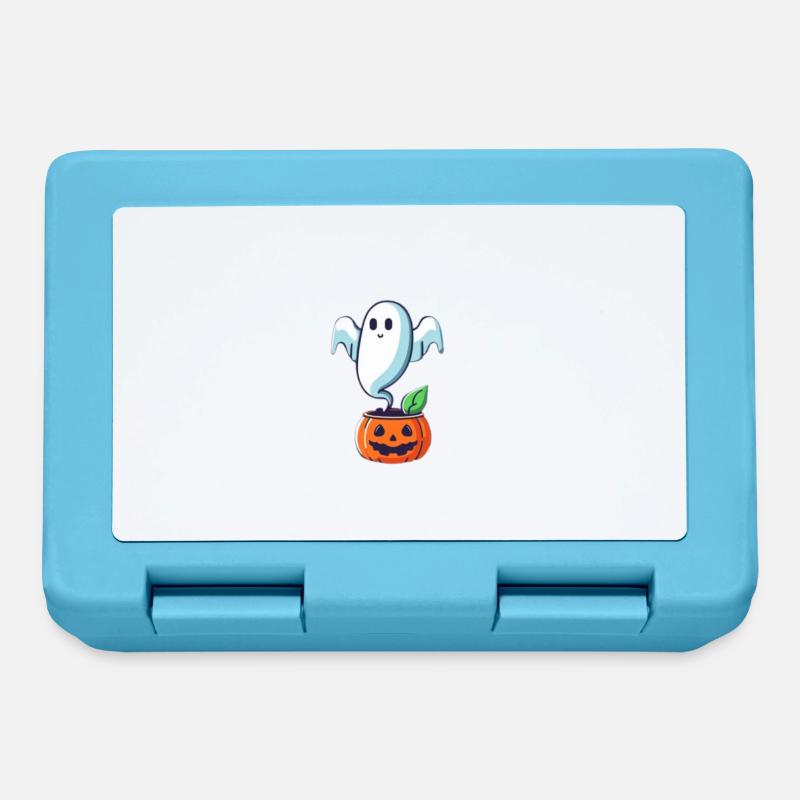 Halloween Ghost - Lunchbox - sapphire blue
