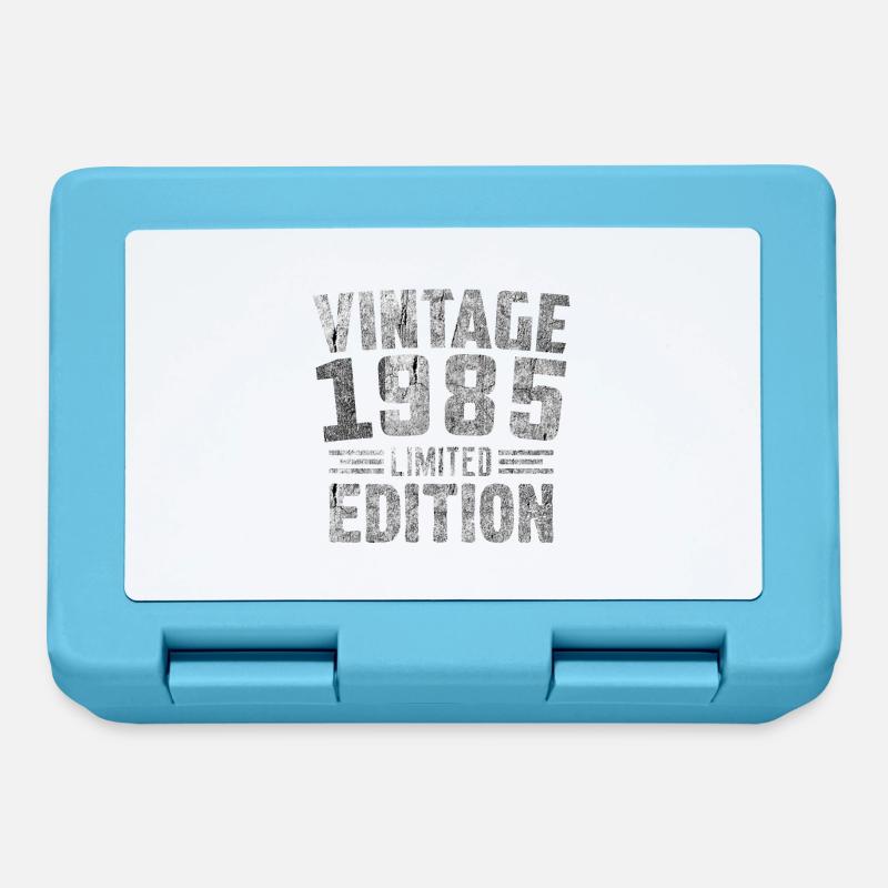 Millésime 1985 Édition Limitée - Boîte à goûter - bleu saphir
