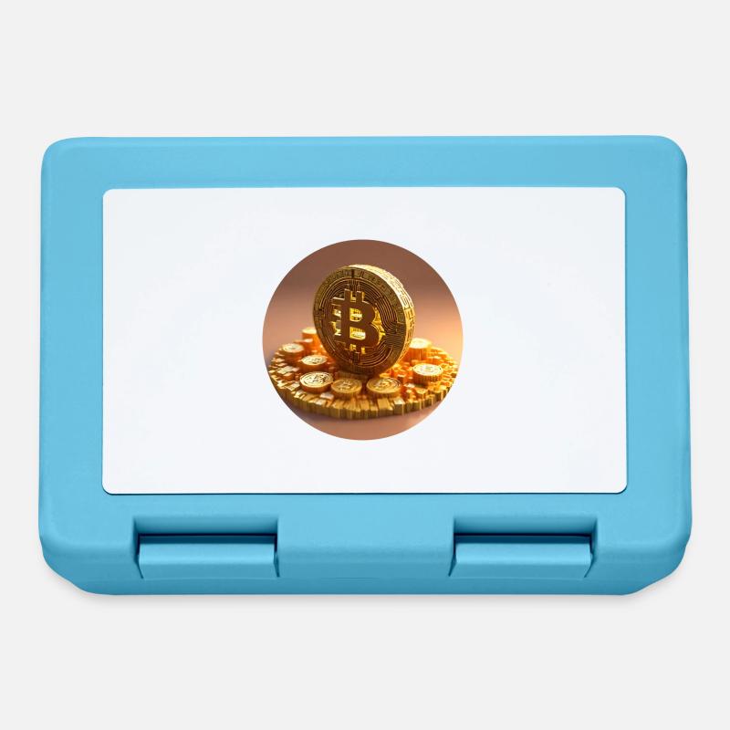 Bitcoin Wealth - Lunchbox - sapphire blue
