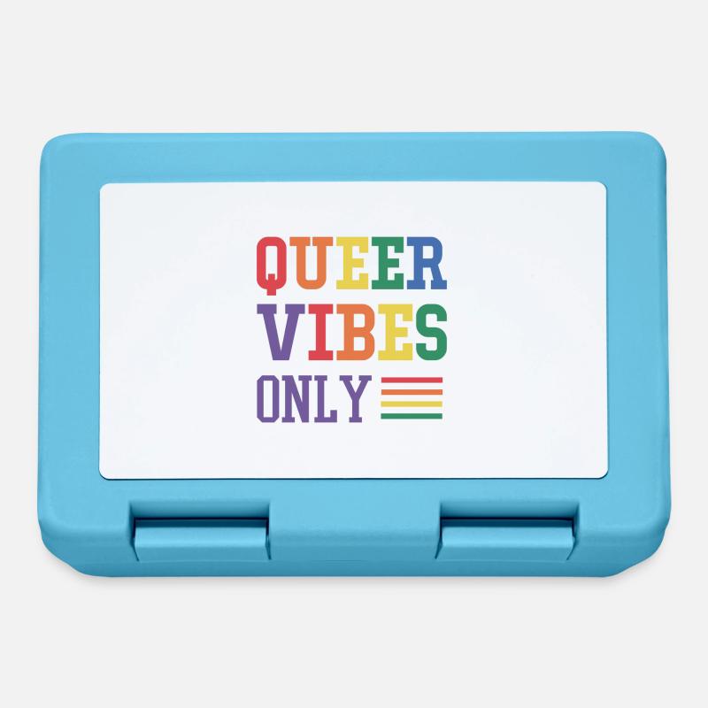 Queer vibes only - Lunchbox - sapphire blue
