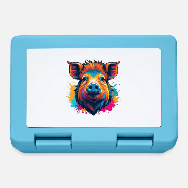 Boar - Lunchbox - sapphire blue