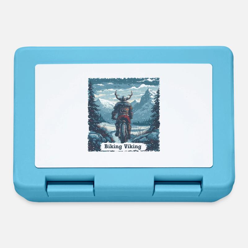 Biking Biking Verse 2 - Lunchbox - sapphire blue