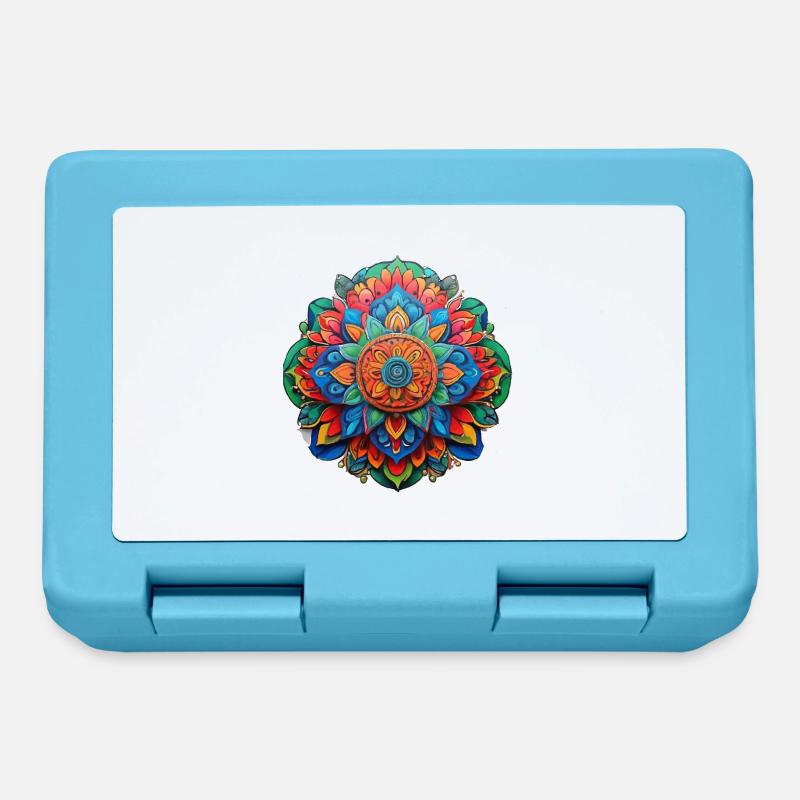 Mandala - Lunchbox - sapphire blue