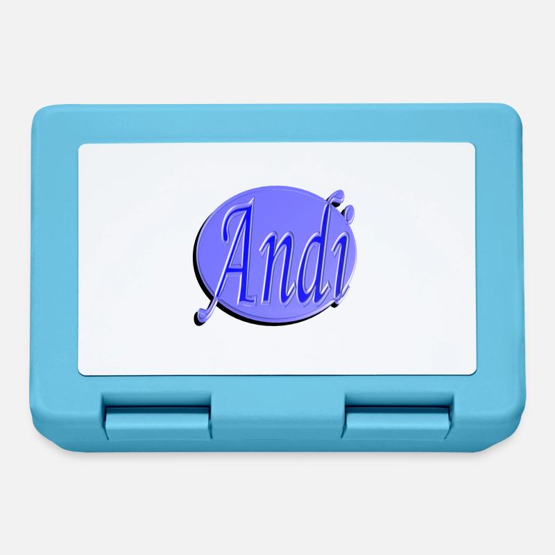 andi2 - Brotdose - Saphirblau