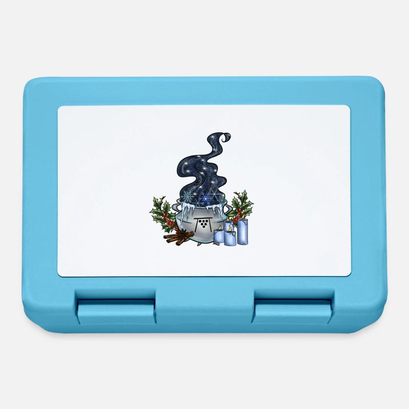Yule Cauldron - Lunchbox - sapphire blue