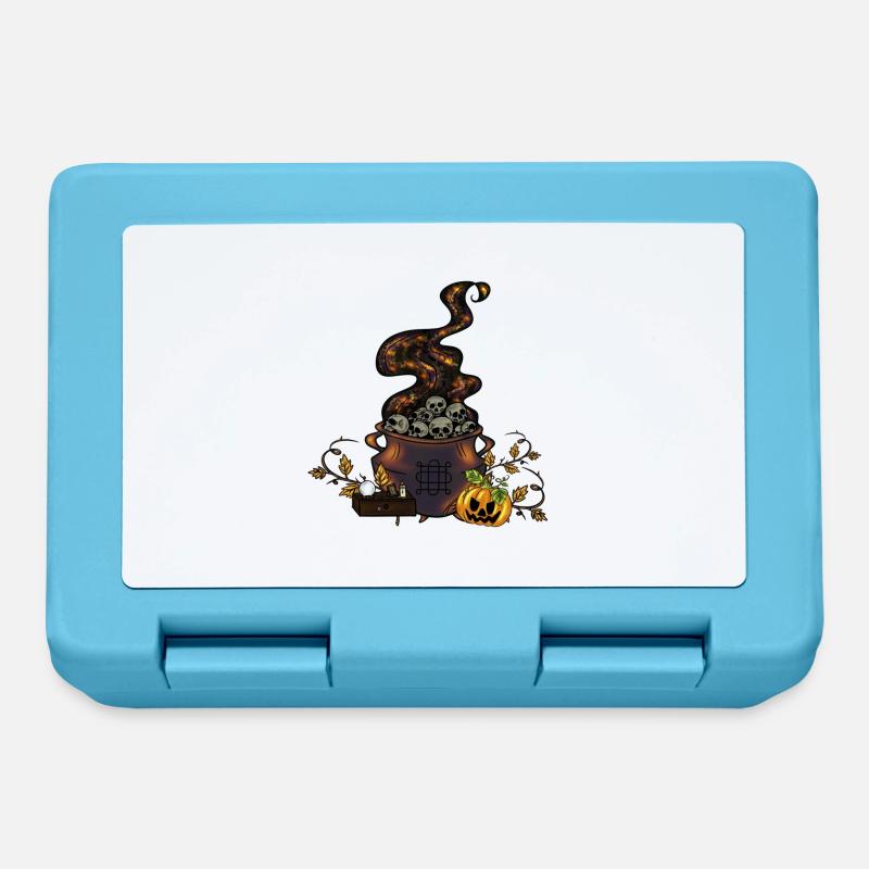 Samhain Cauldron - Lunchbox - sapphire blue