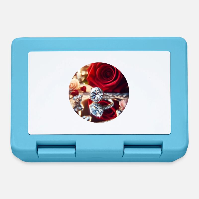 Diamond - Lunchbox - sapphire blue