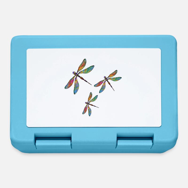Important - Boîte à goûter - bleu saphir