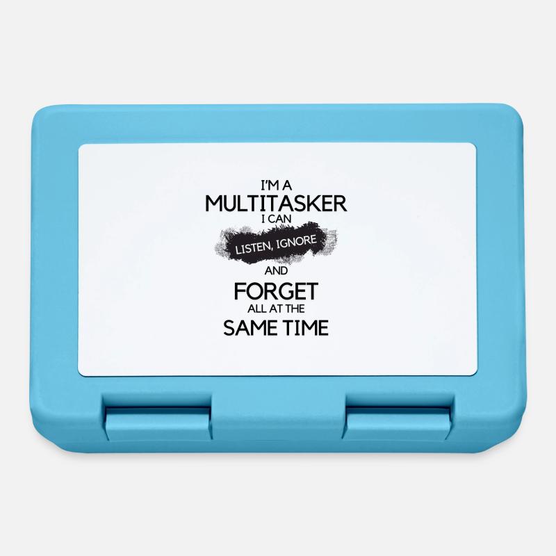 Multitasking - Brotdose - Saphirblau