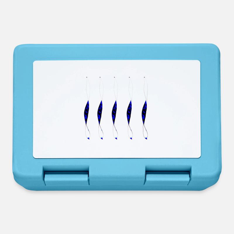 twisted design - Lunchbox - sapphire blue
